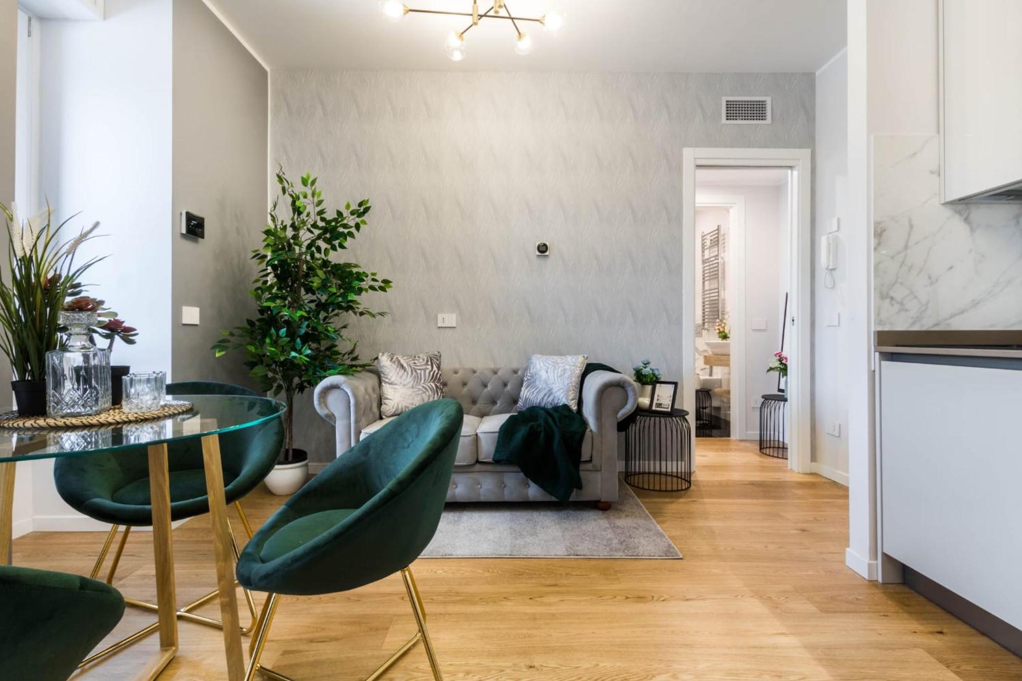 Apartmán Palmanova Milán Exteriér fotografie